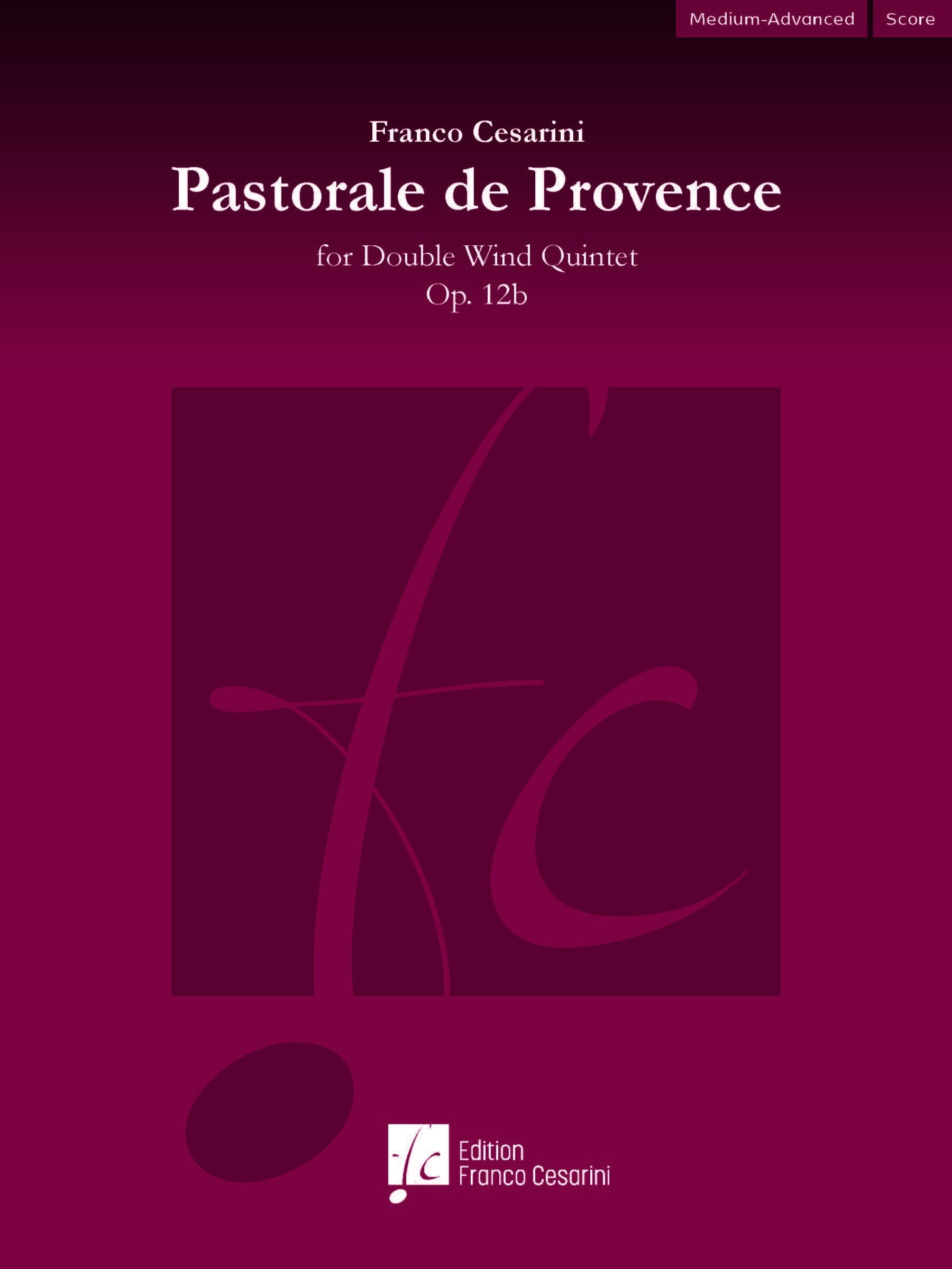 Pastorale de Provence, Op. 12b