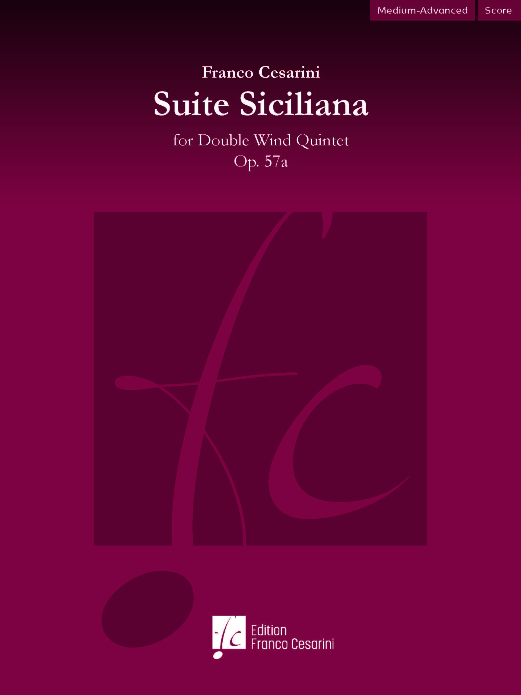 Suite Siciliana, Op. 57a