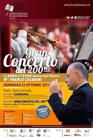 Grand Concerto del 200mo - Banda di Tesero (Trento), Italy, 22nd October 2017
