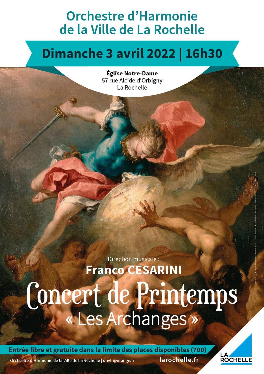 Franco Cesarini Concert de Printemps La Rochelle